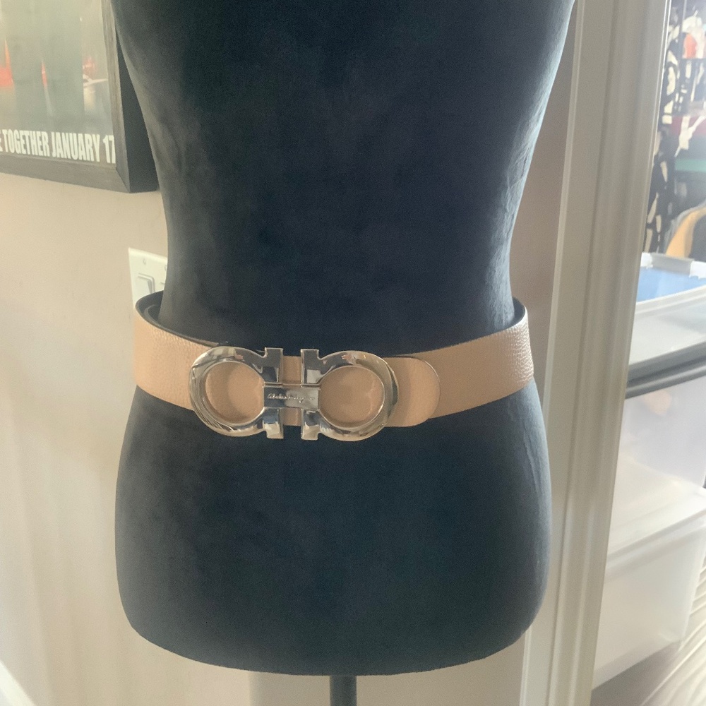 Salvatore Ferragamo Reversible Belt Size 85